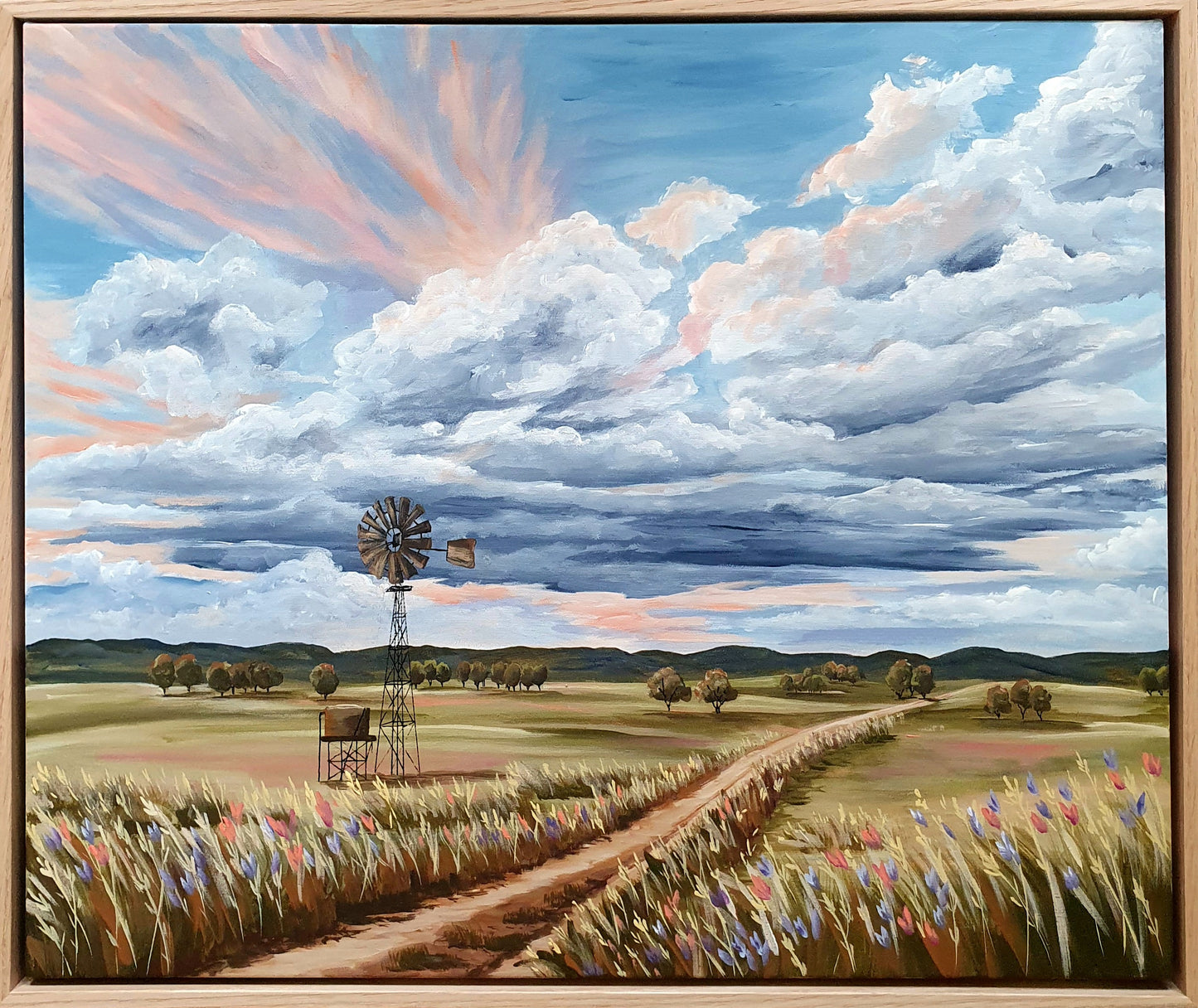 'Back Road' cotton rag paper print