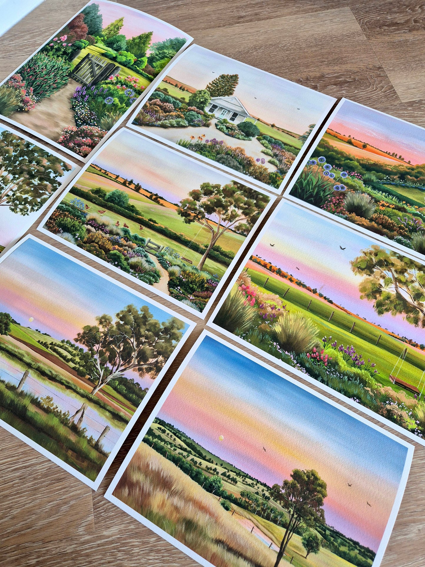 'Swing with a View' print