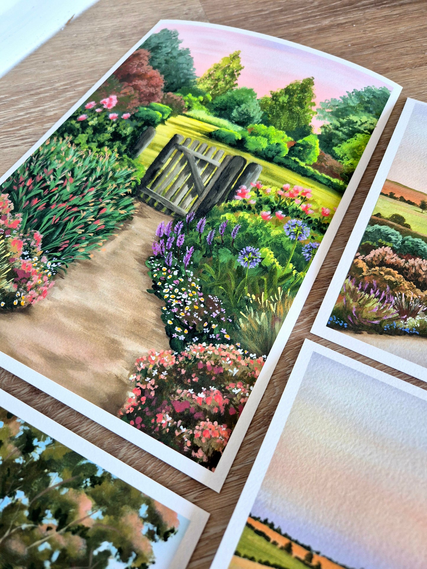 'The Garden Gate' print