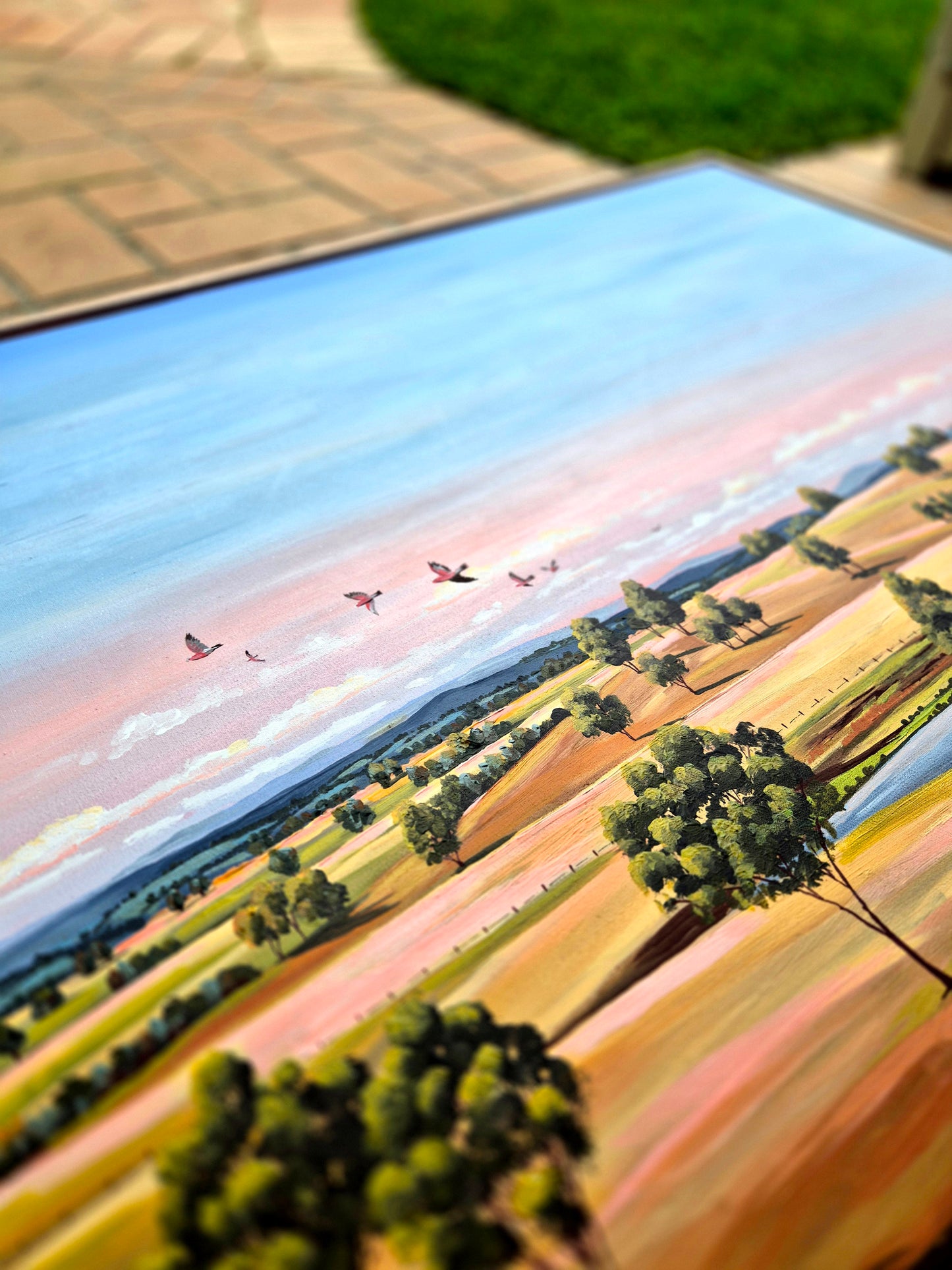 Out Across 120x100cm