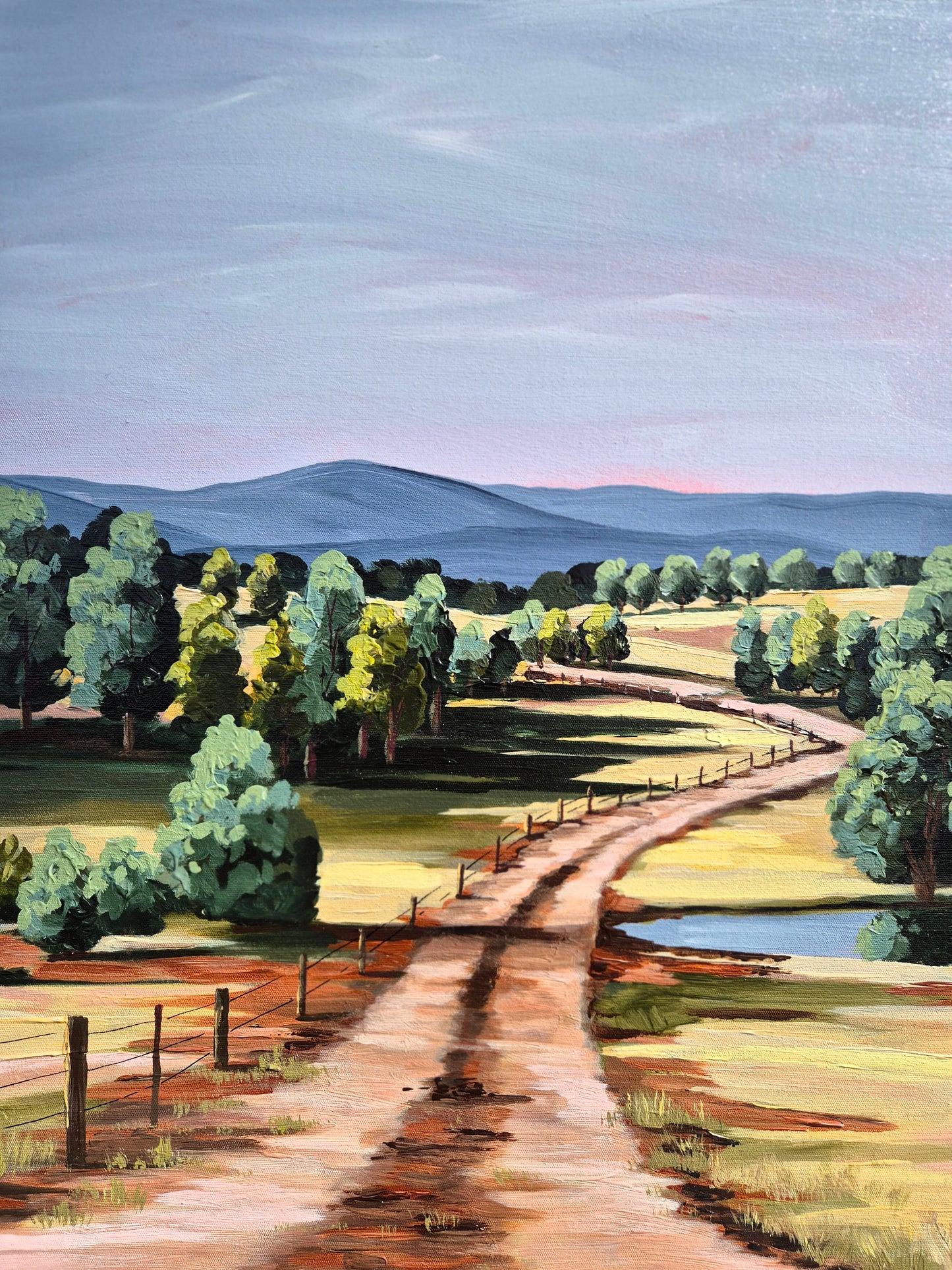Where the Road Leads (90x60cm)