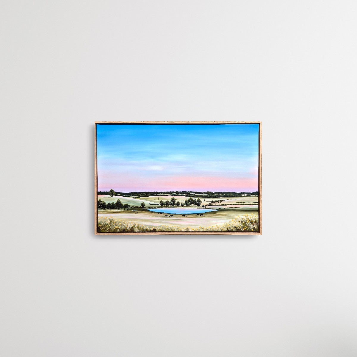 "Valley Views" 93x63cm