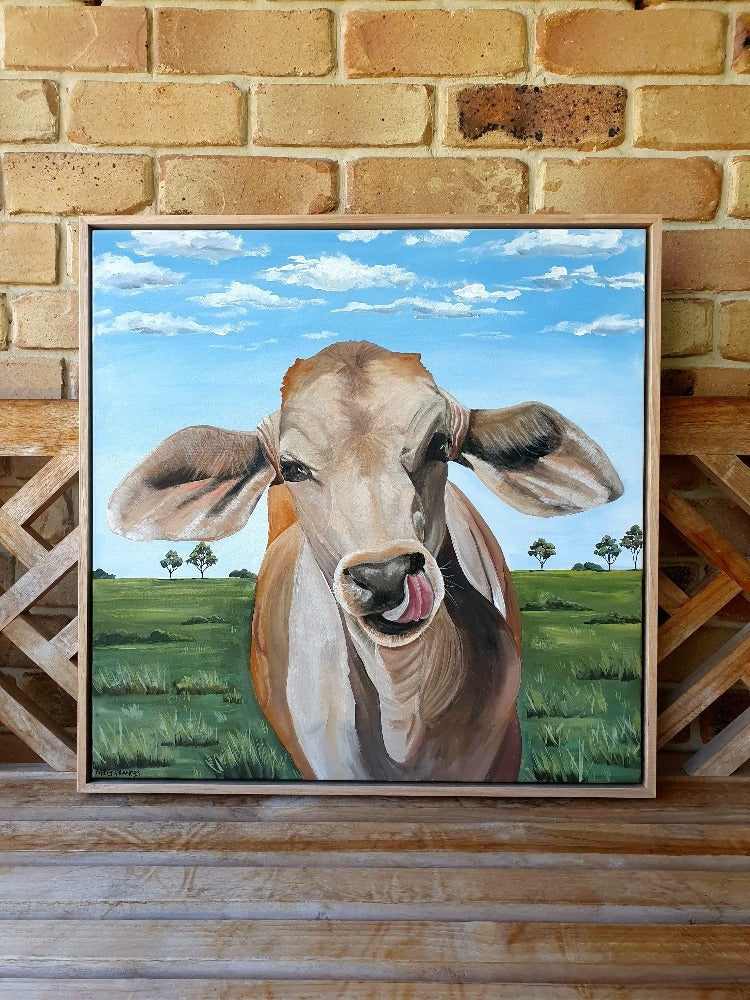 Cheeky Poddy I Meg Frances Art