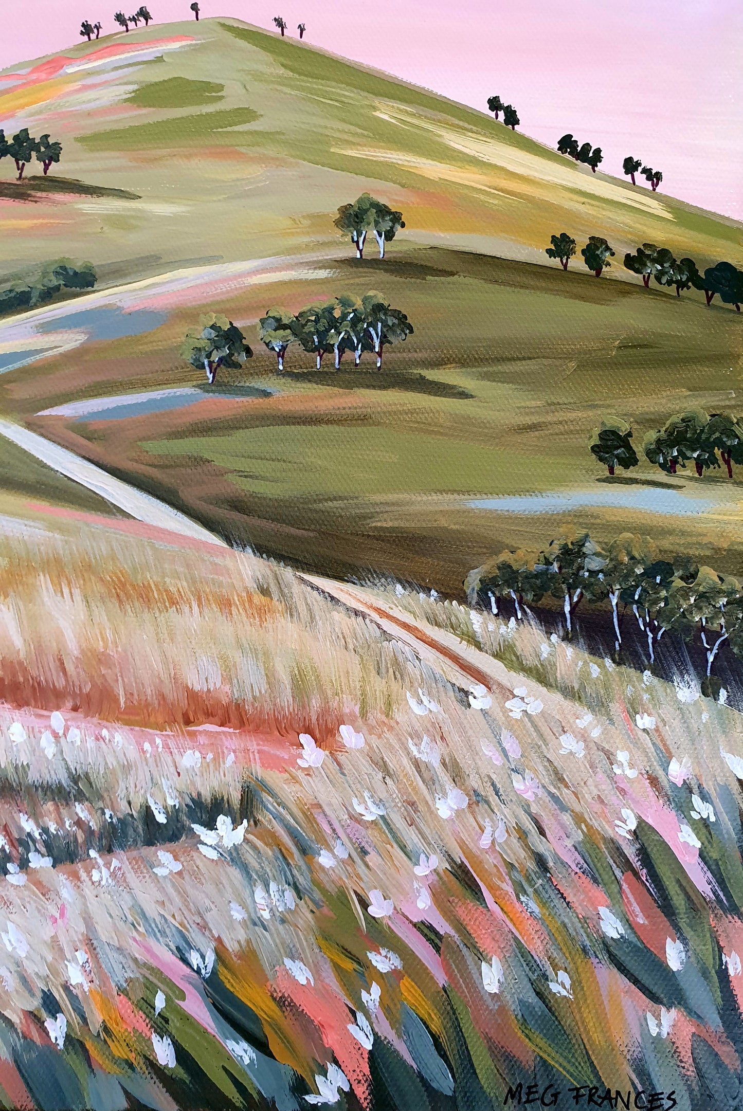 "The Wildflower Track" 43x53cm