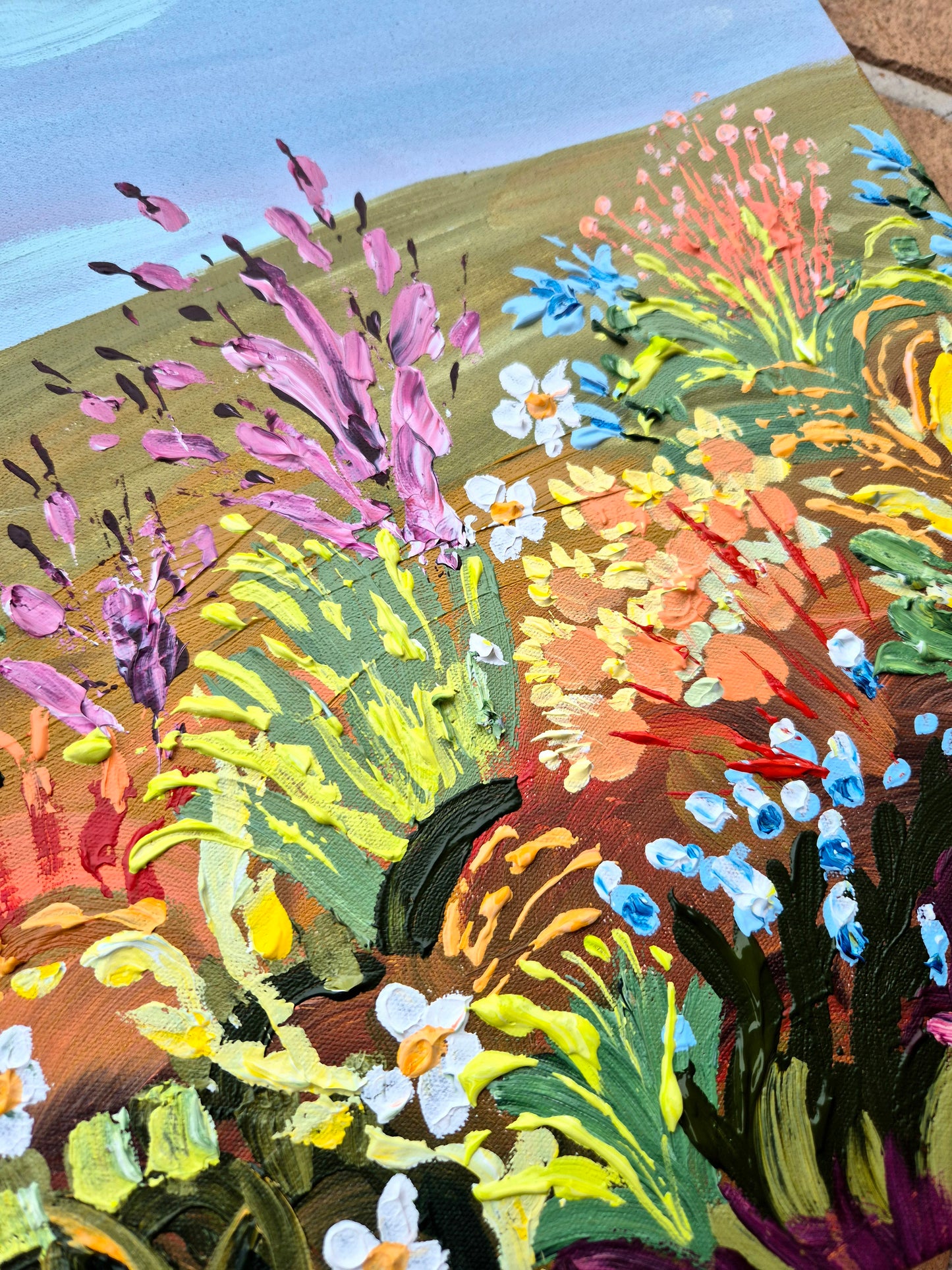 Wildflower Grove 63x53cm