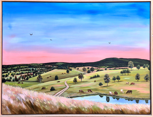 "Under Open Skies" 103x79cm