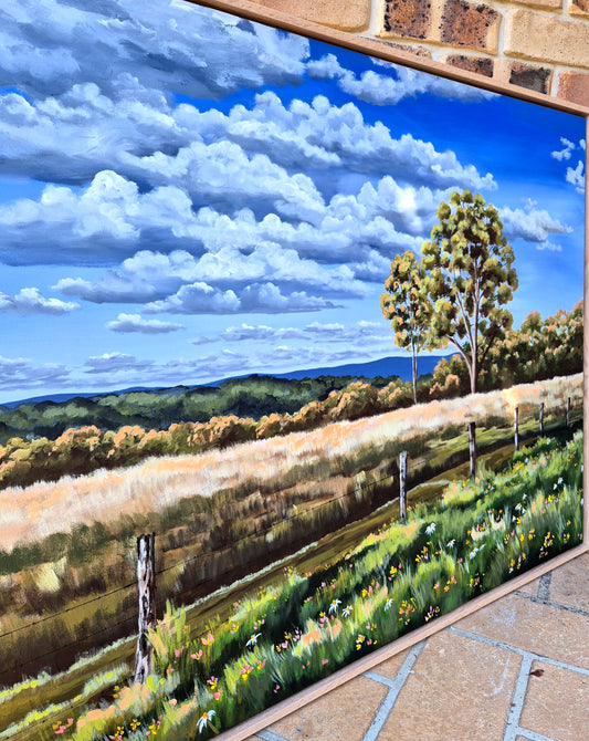 "Out Across" 103x79cm