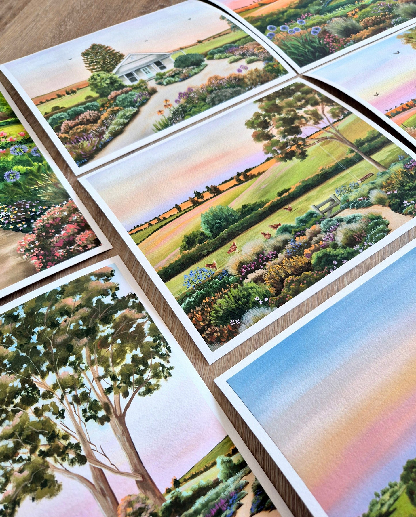 'At the Bottom of the Garden' print
