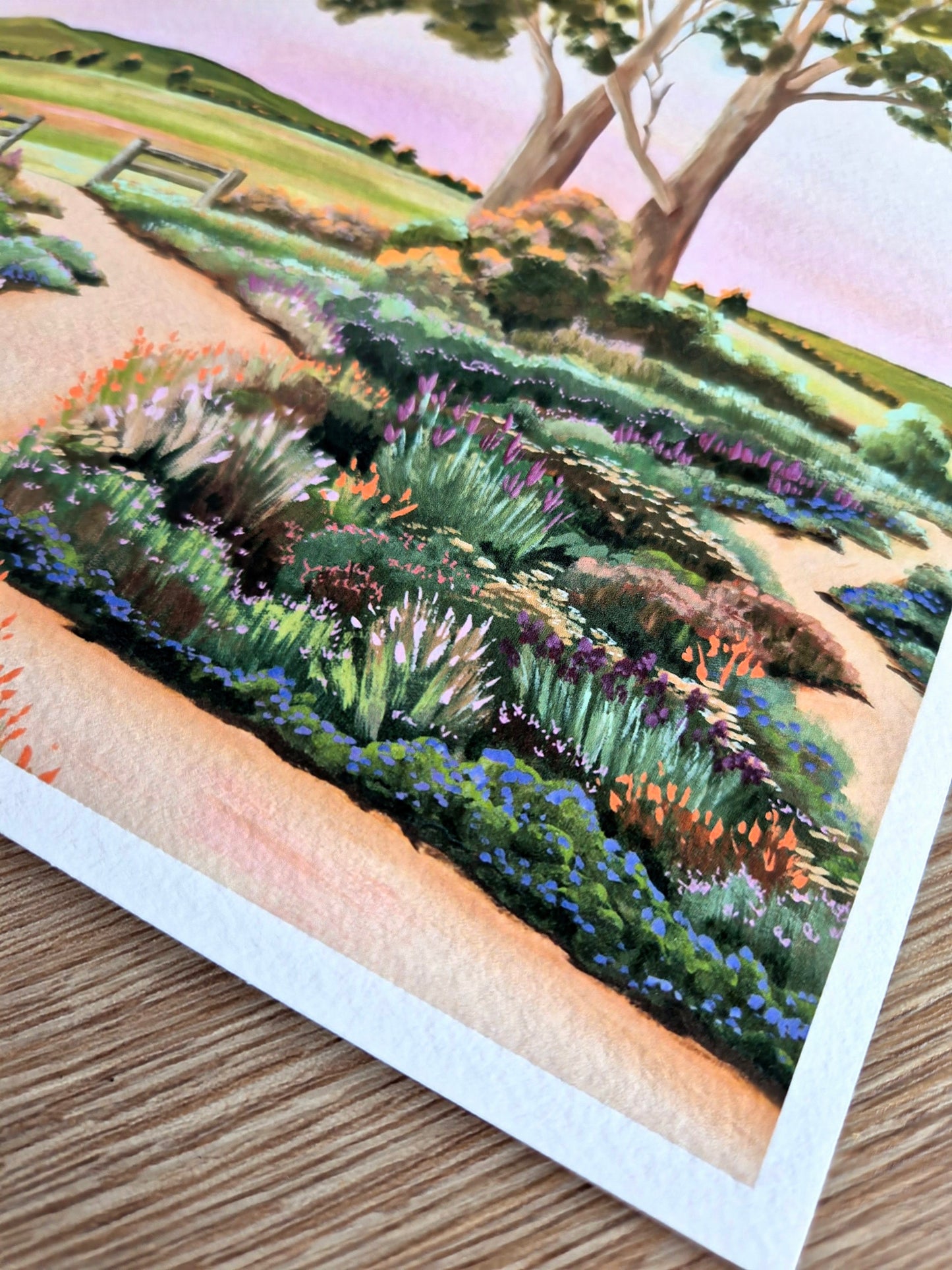 'A Quiet Stroll' print
