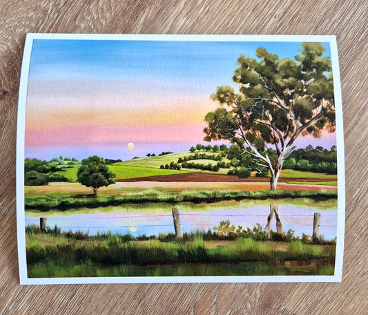 'Colours of Twilight' print