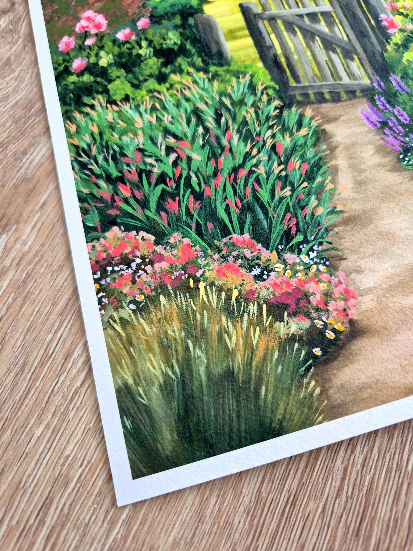 'The Garden Gate' print