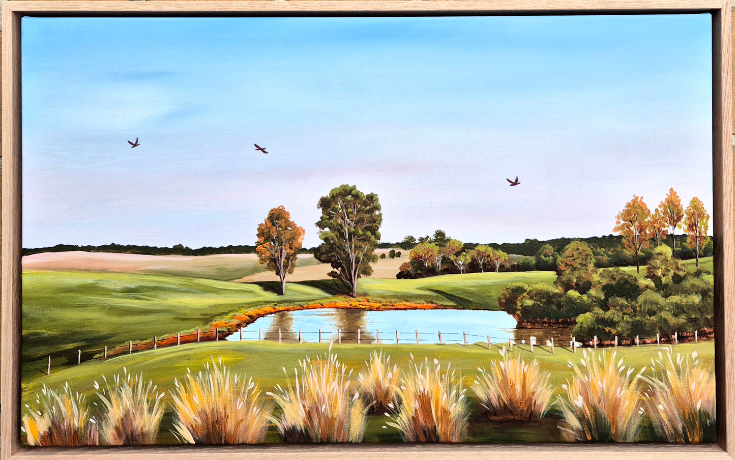 "The Afternoon Sun" 63x43cm