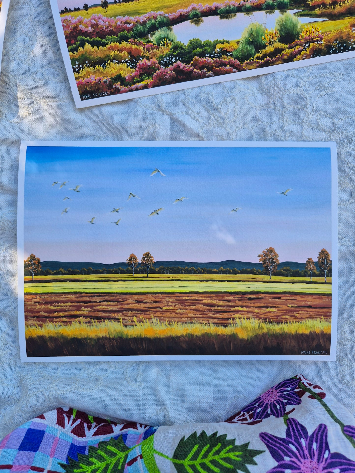 ''Taking Flight" print