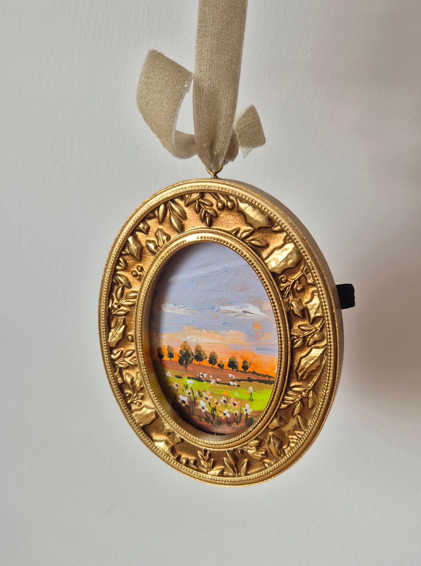 Framed hanging landscape 3