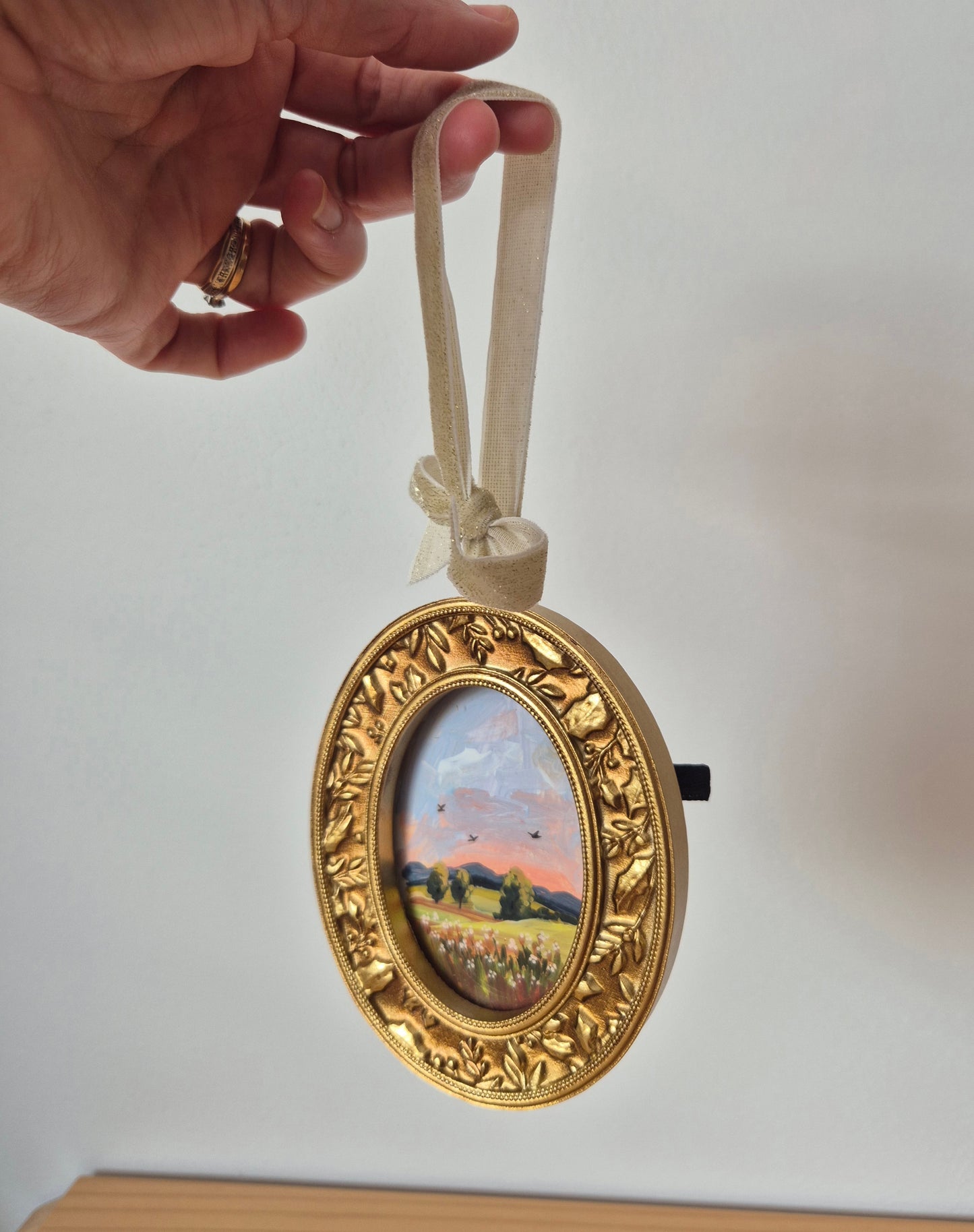 Framed hanging landscape 2