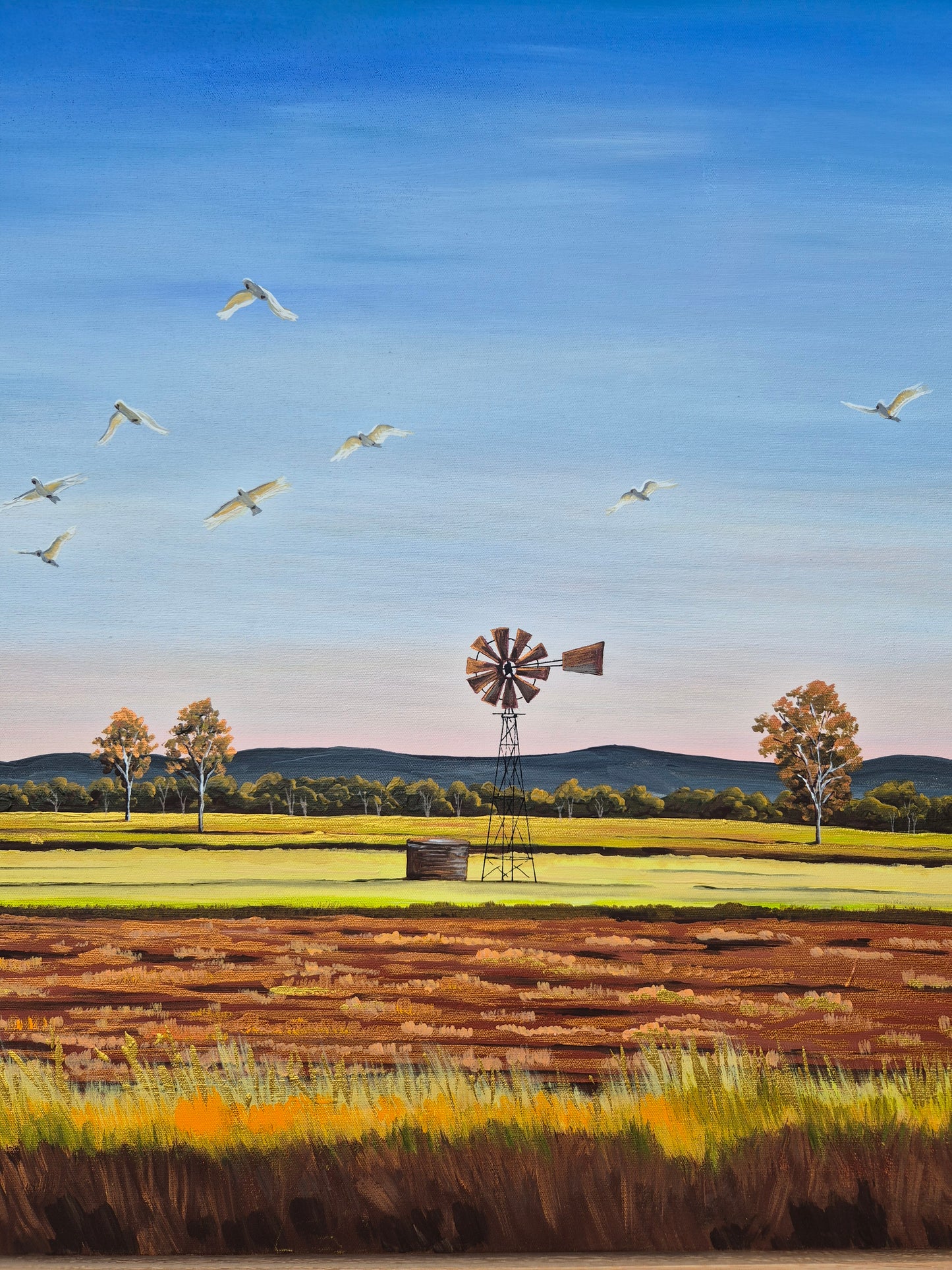 "Taking Flight" 79x64cm