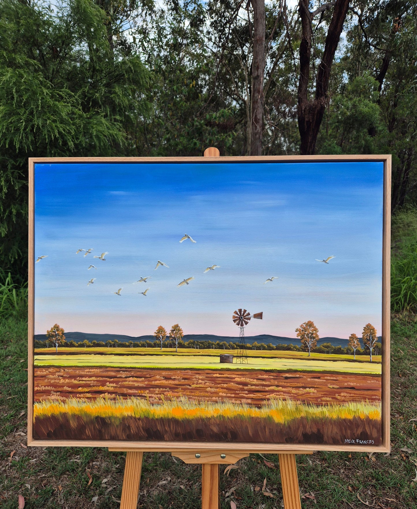 "Taking Flight" 79x64cm