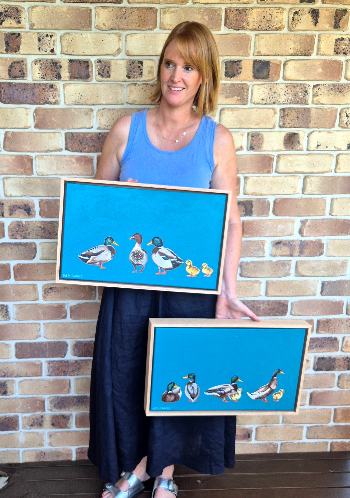 Feathered Friends 2 (50x30cm)