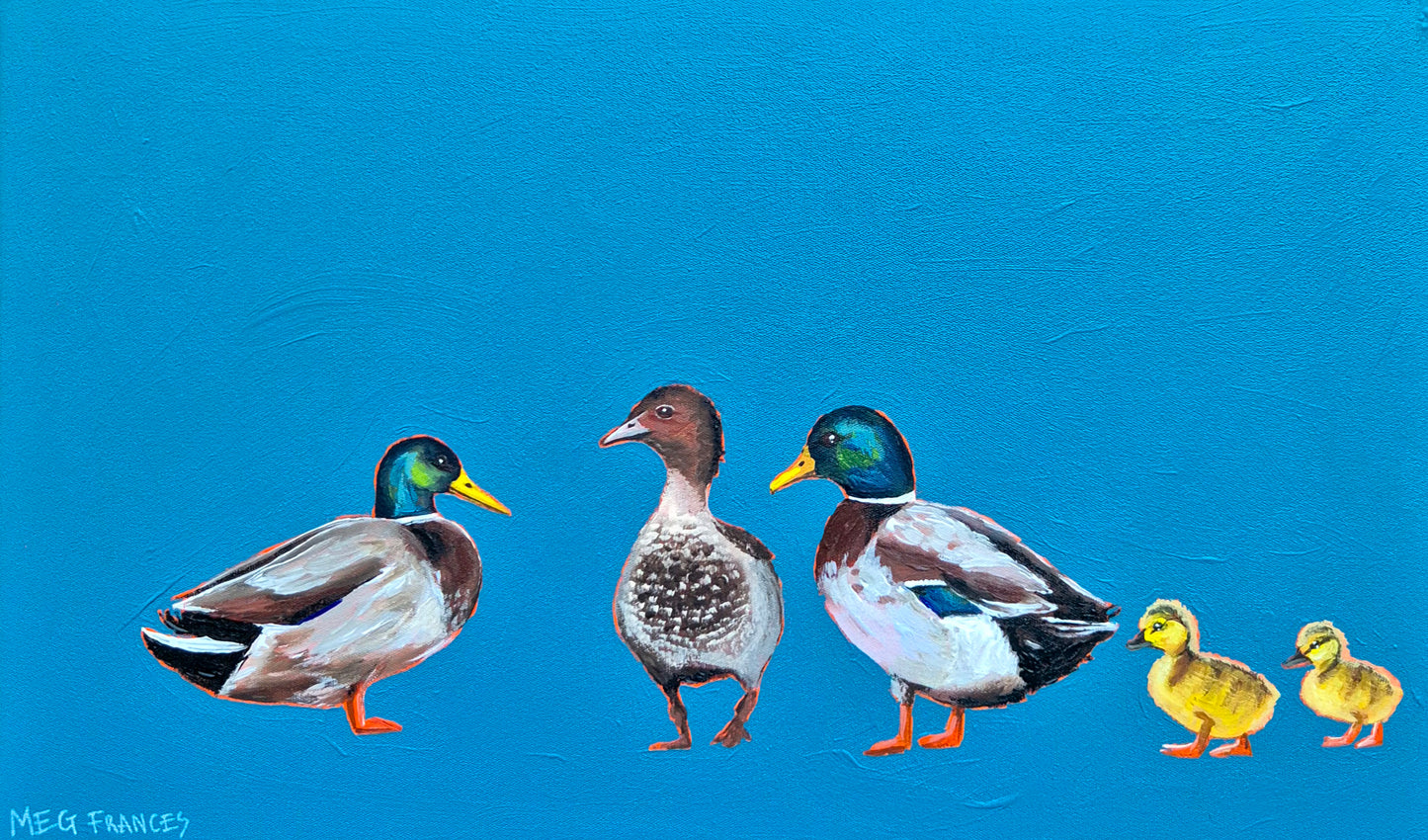 Feathered Friends 2 (50x30cm)