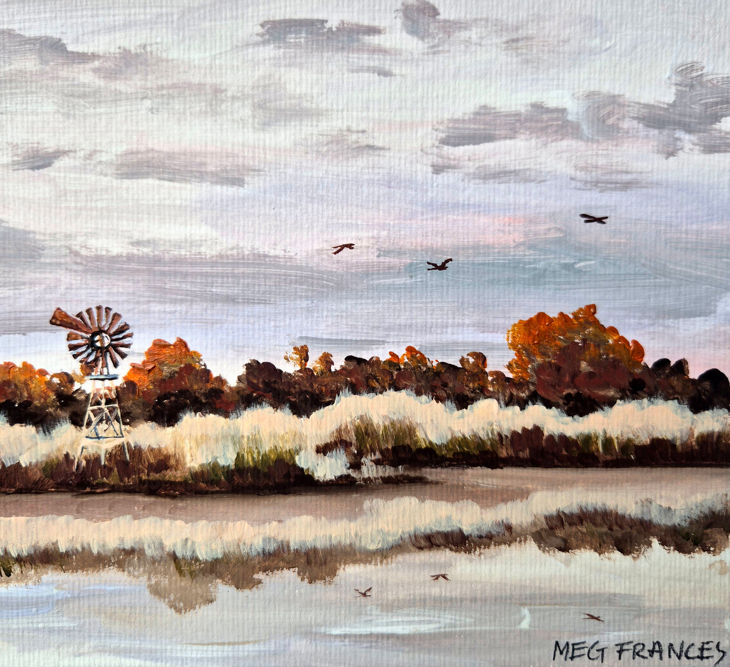 "Windmill 1" A4 Original on paper (unframed)