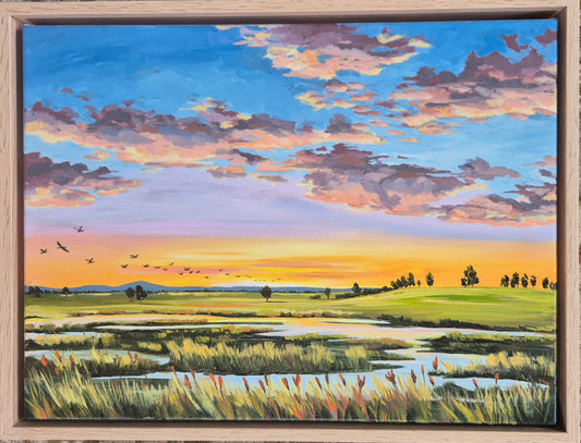 "Towards the Horizon" 43x33cm