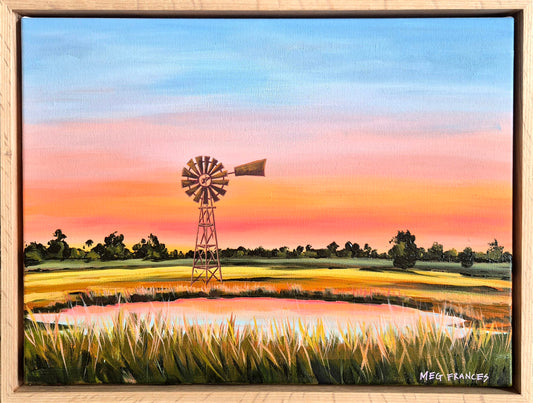 "Afternoon Roam" 43x33cm