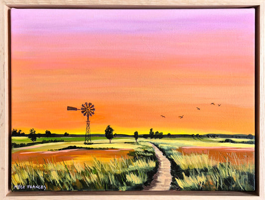 "Expanse of Sky" 43x33cm