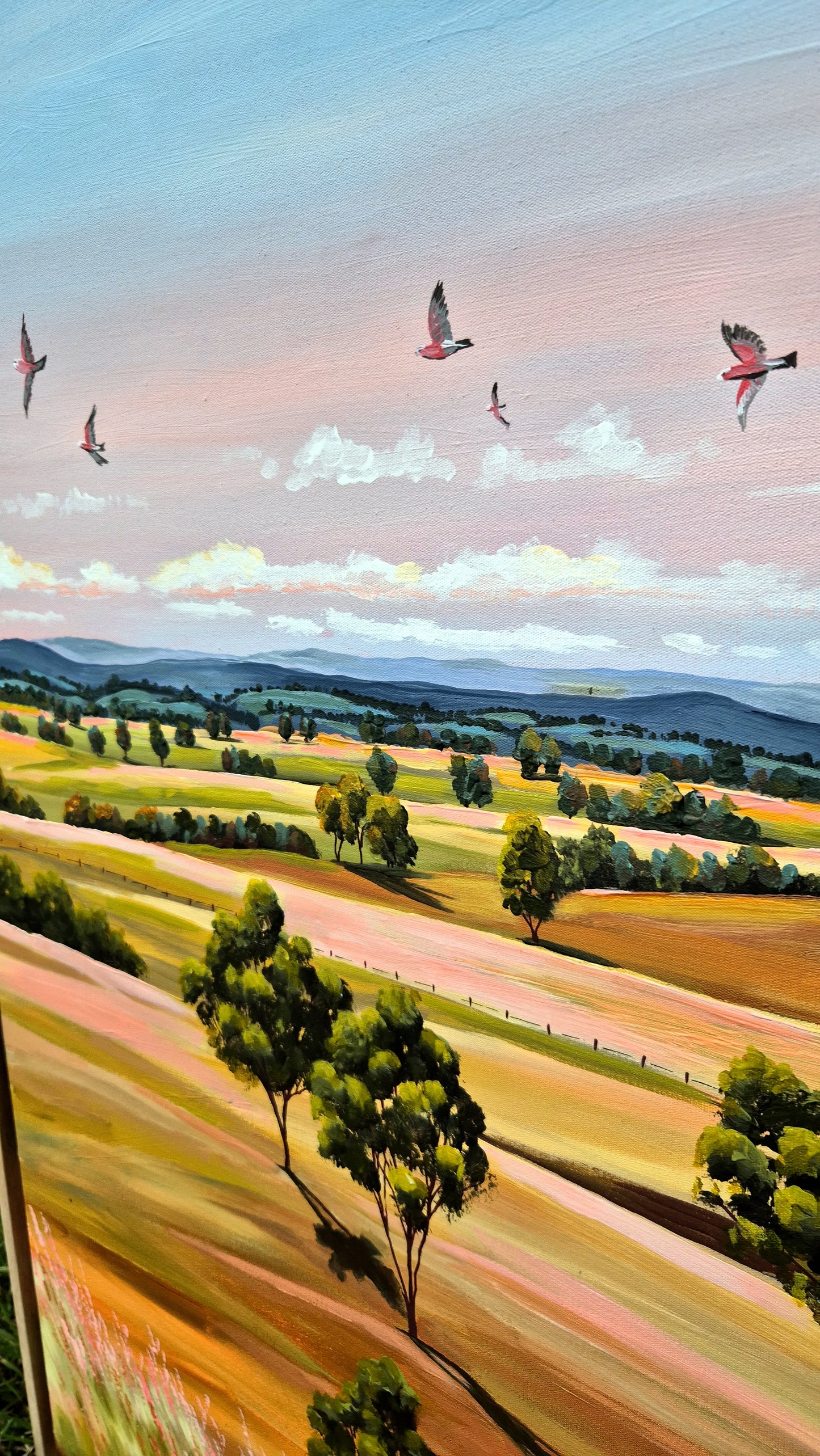 Out Across 120x100cm