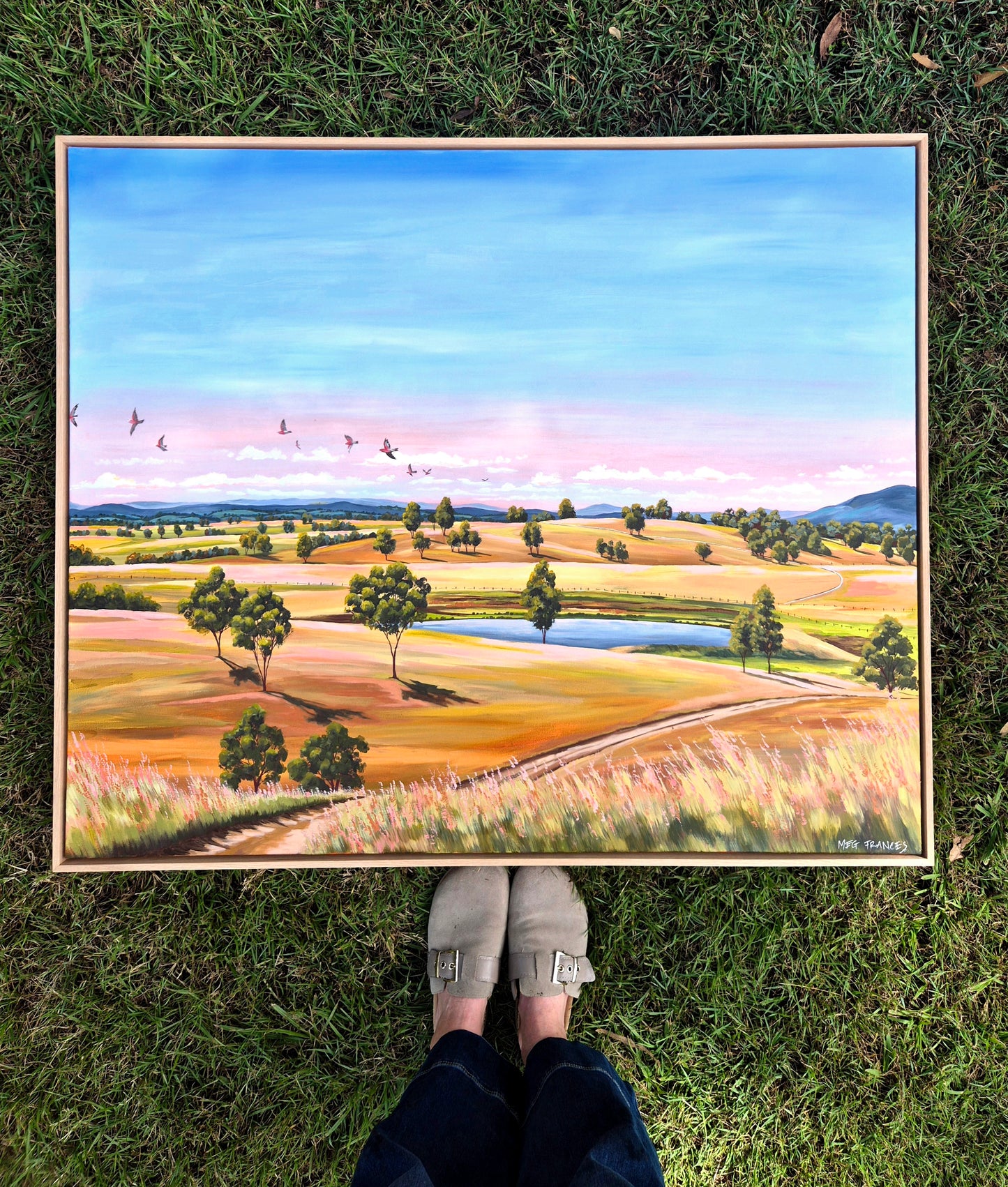 Out Across 120x100cm