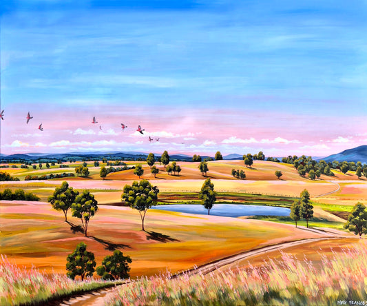 Out Across 120x100cm