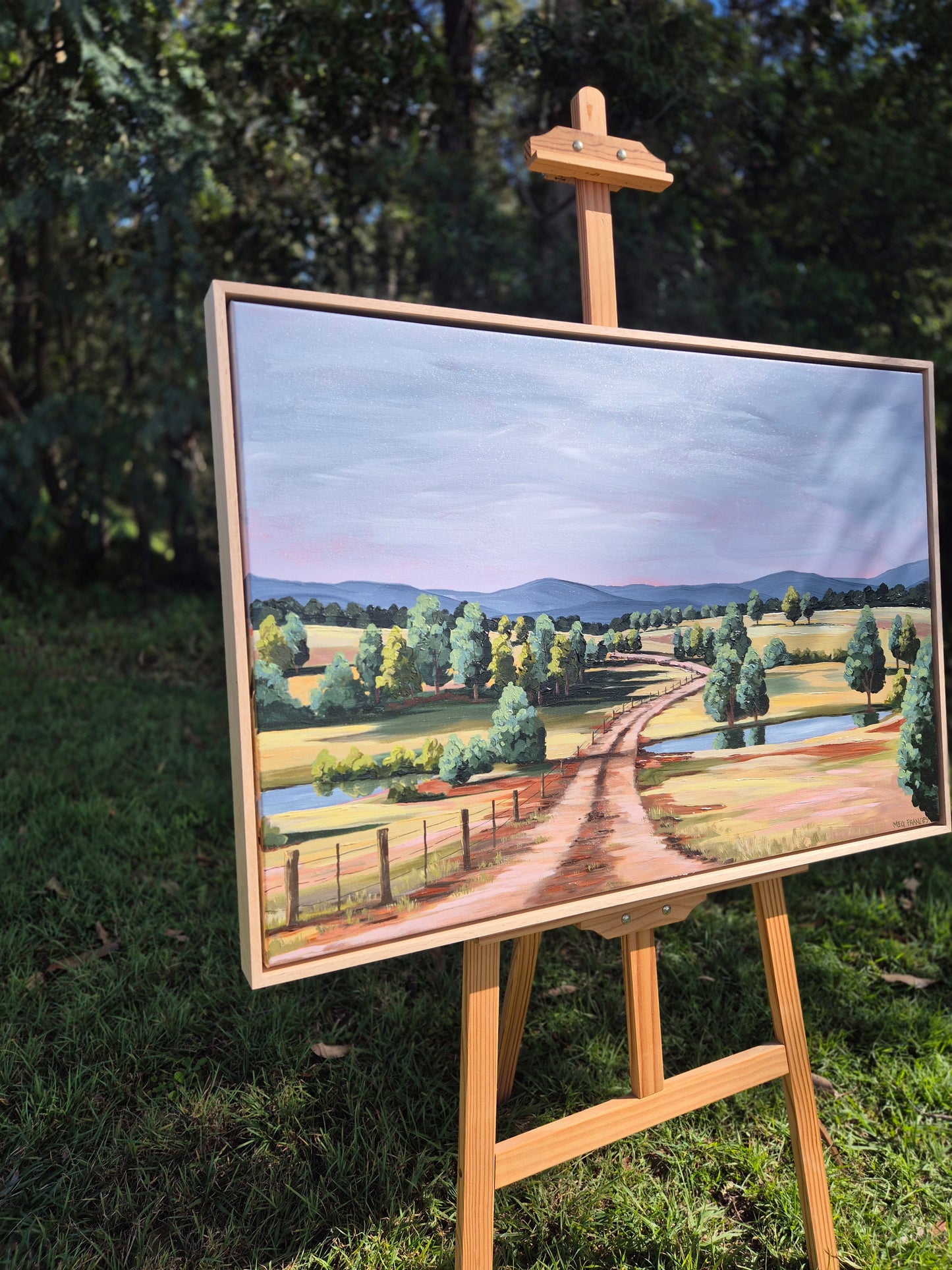 Where the Road Leads (90x60cm)
