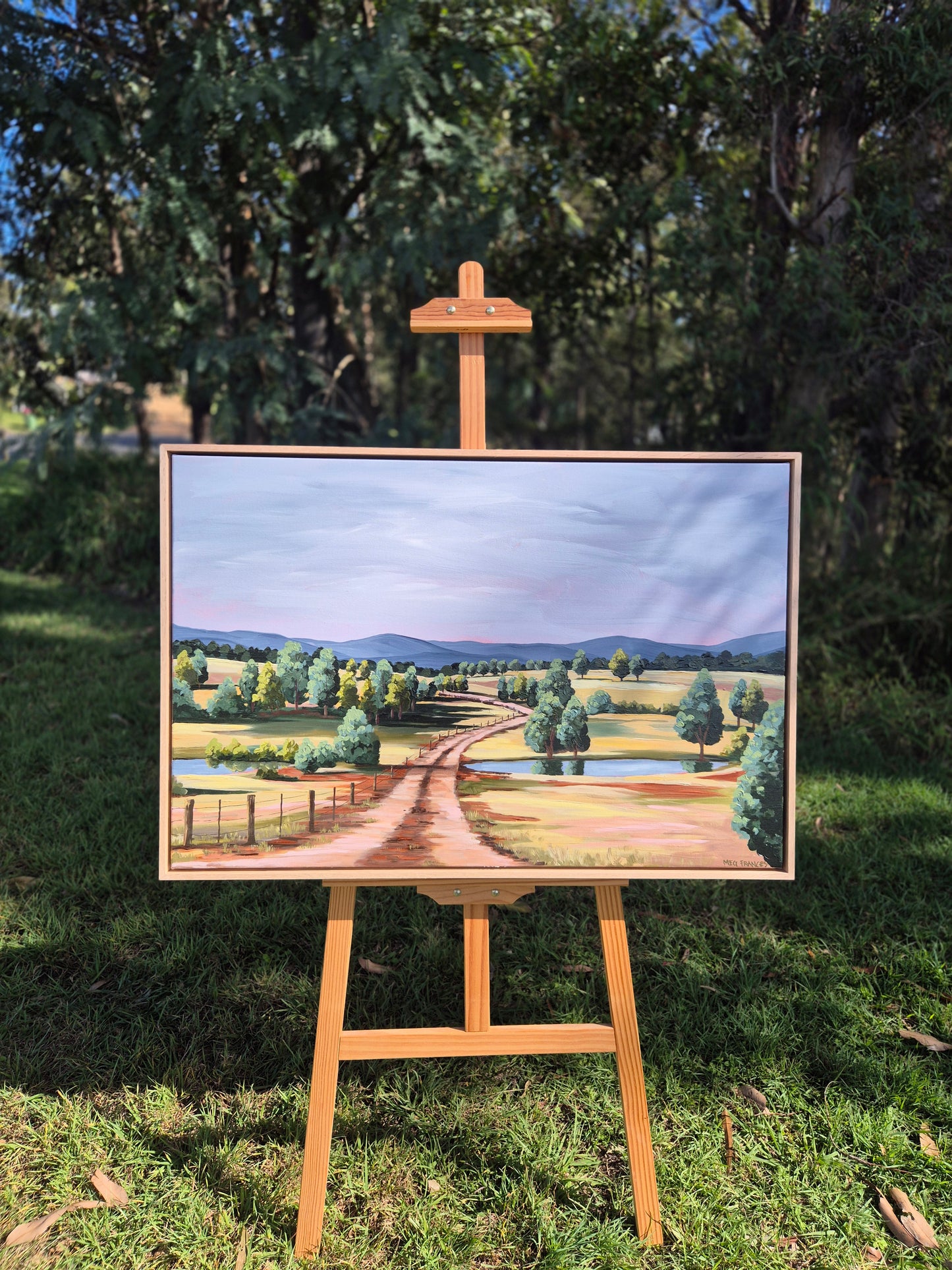 Where the Road Leads (90x60cm)