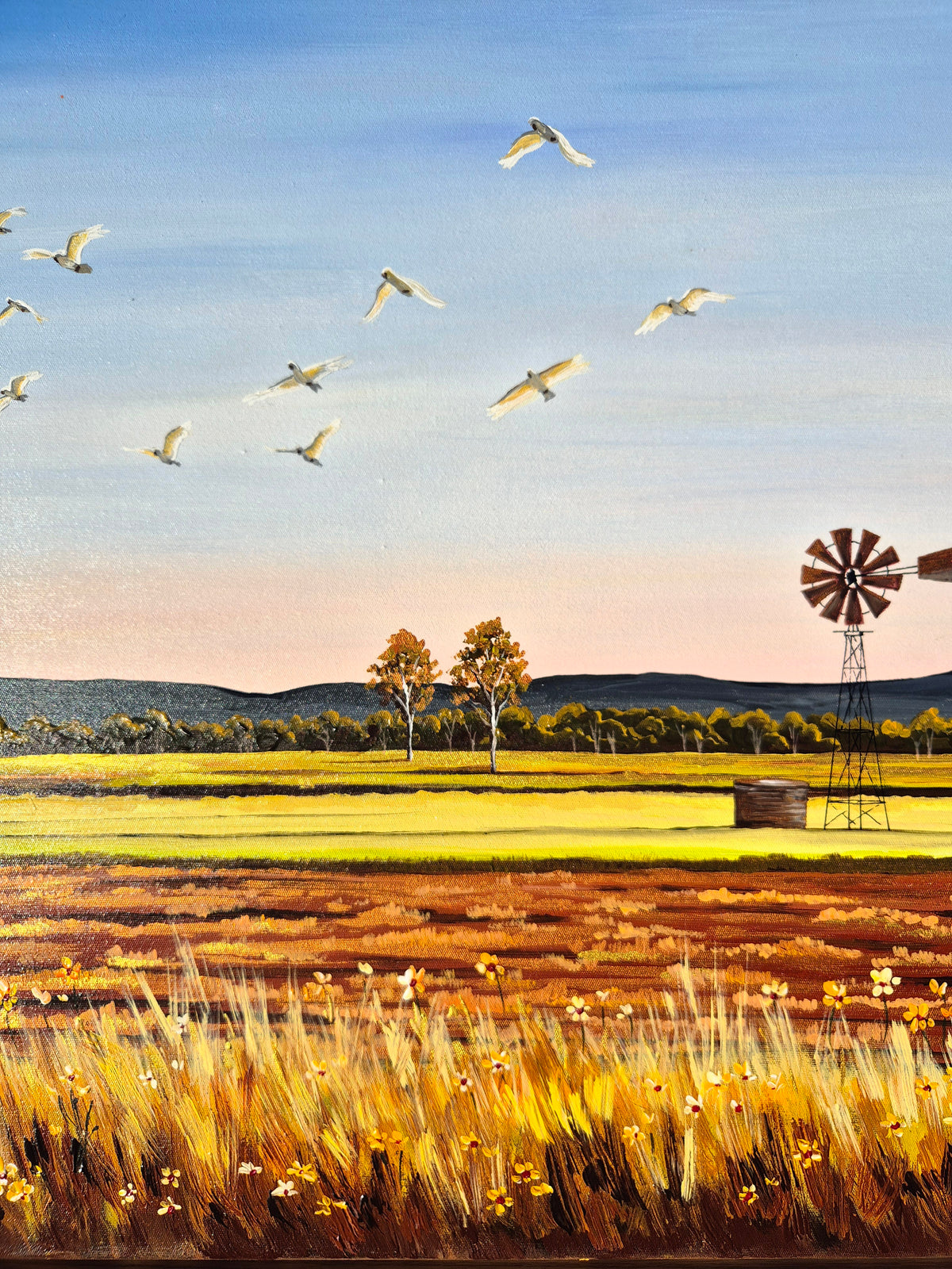 "Taking Flight" 79x64cm