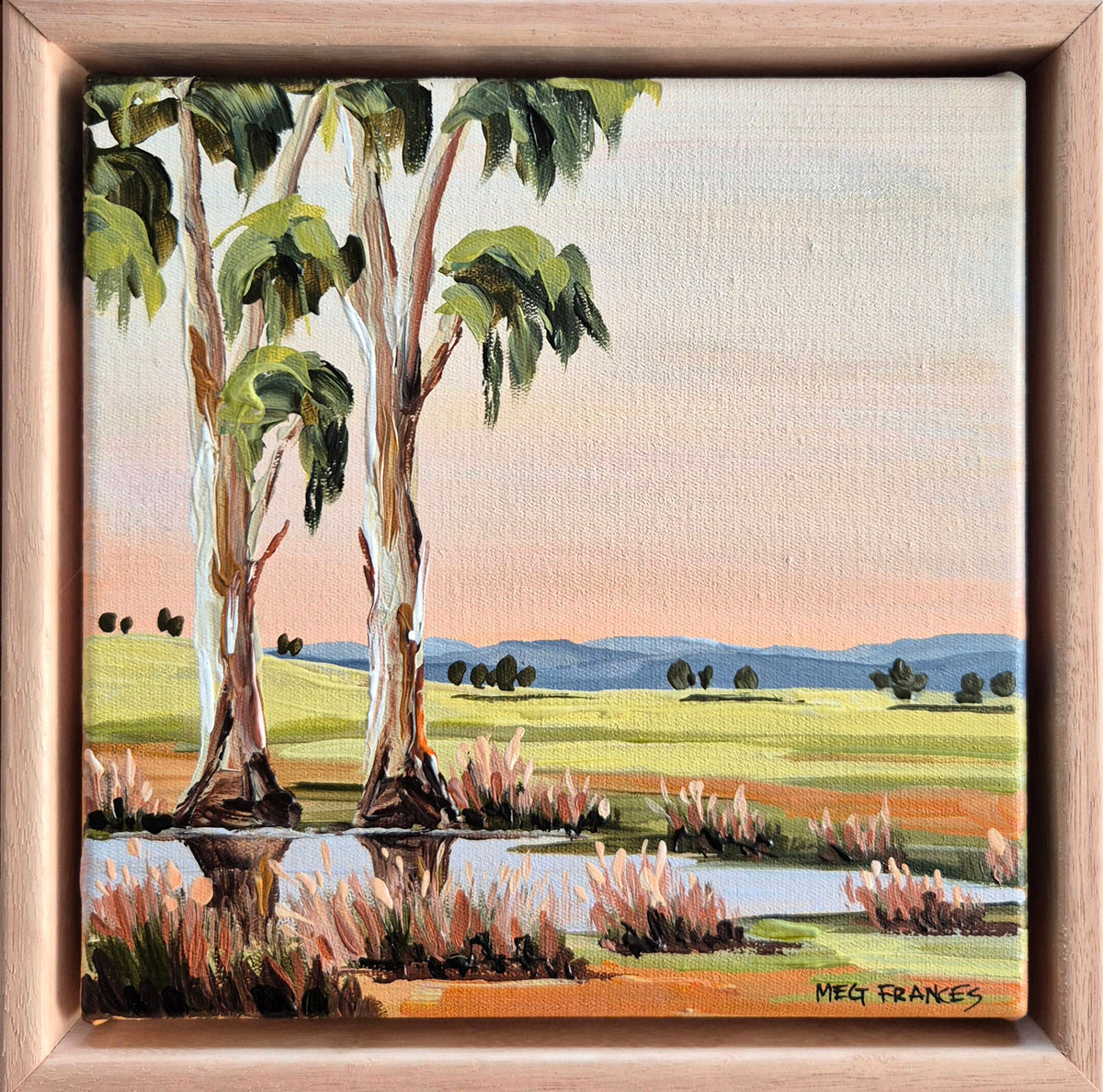 Gums on the Water 23x23cm