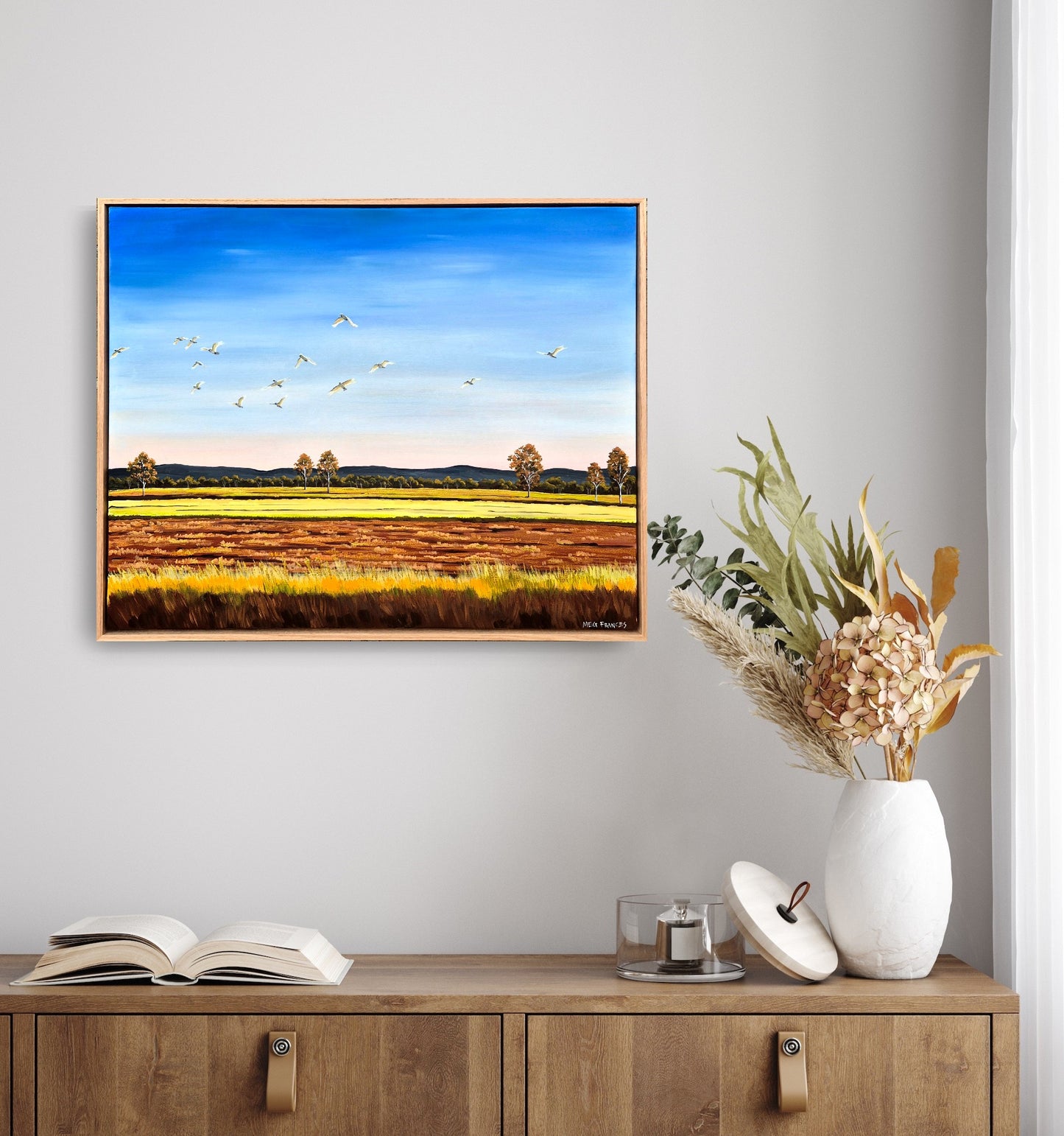 "Taking Flight" 79x64cm