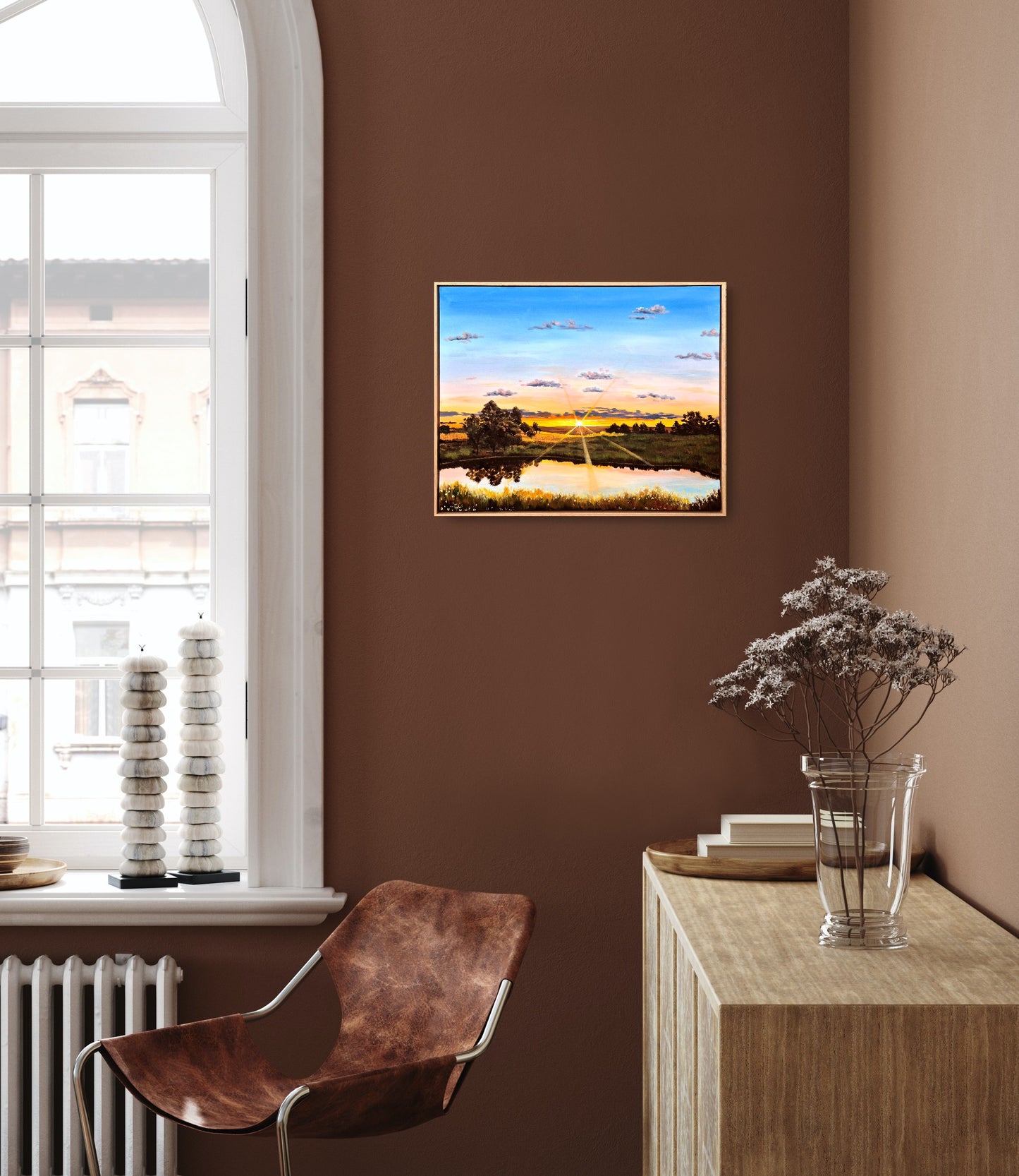 "Drenched in Gold" 79x64cm